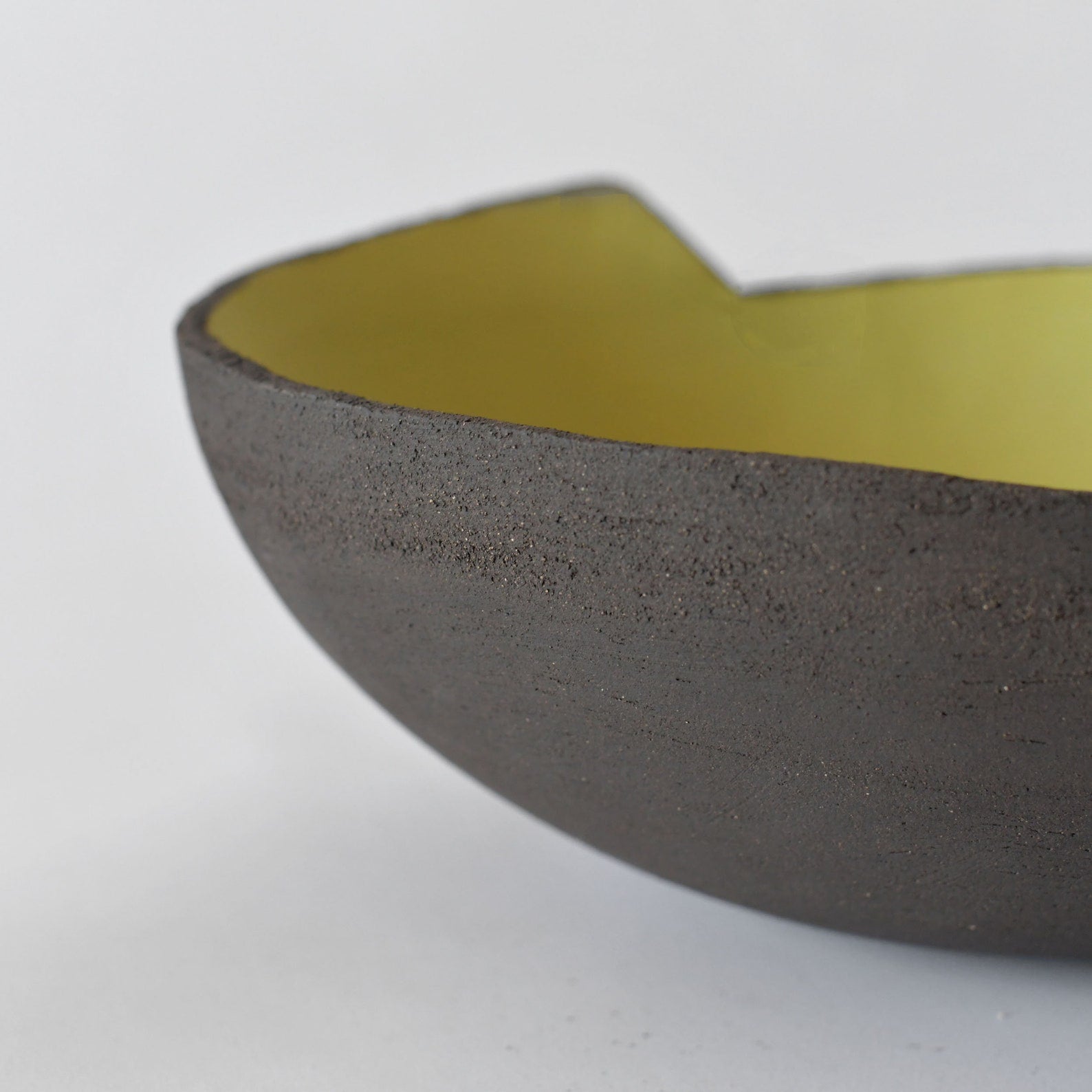Modern extra large handmade centerpiece fruit bowl