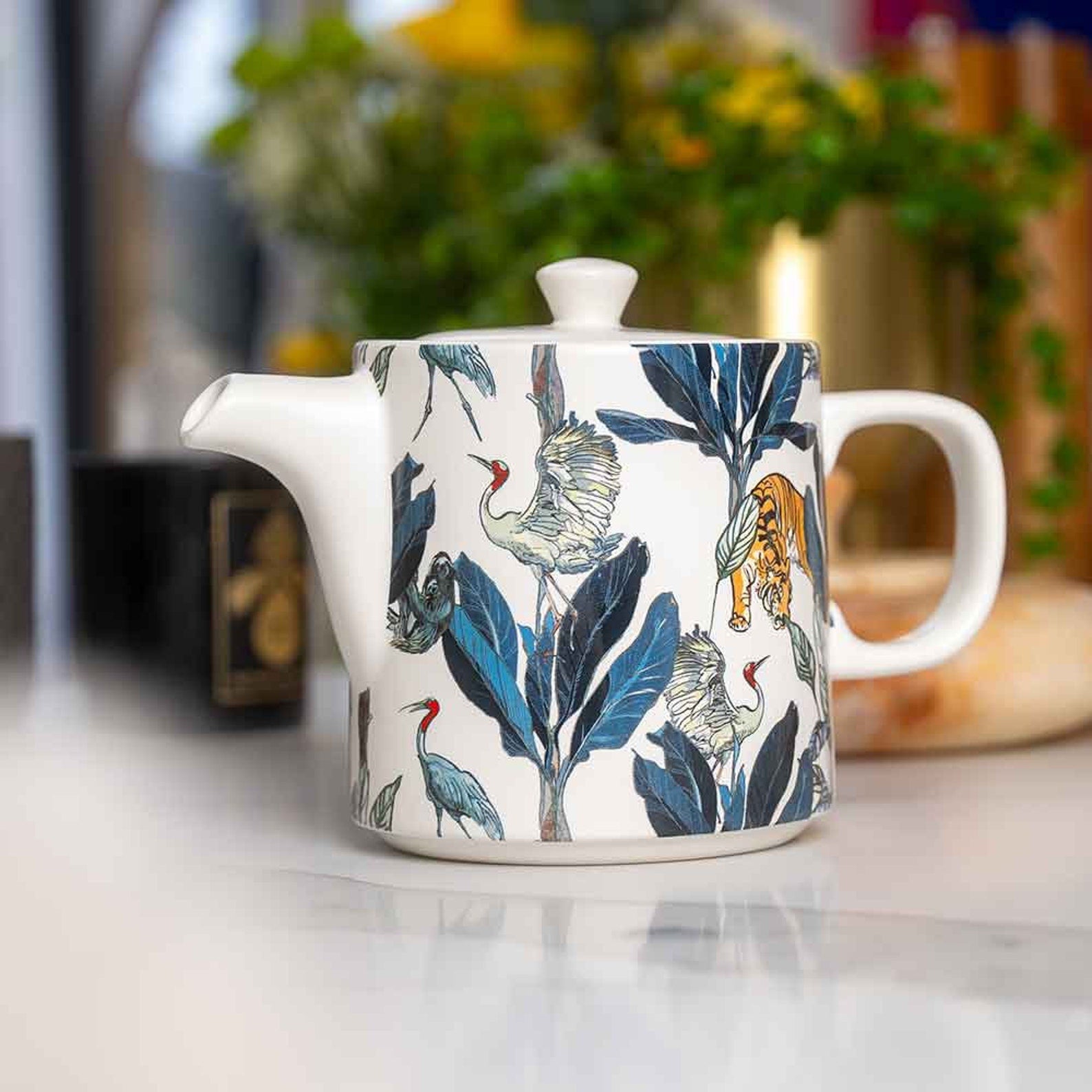 1L Islington Ceramic Teapot with Removable Stainless Steel Infuser