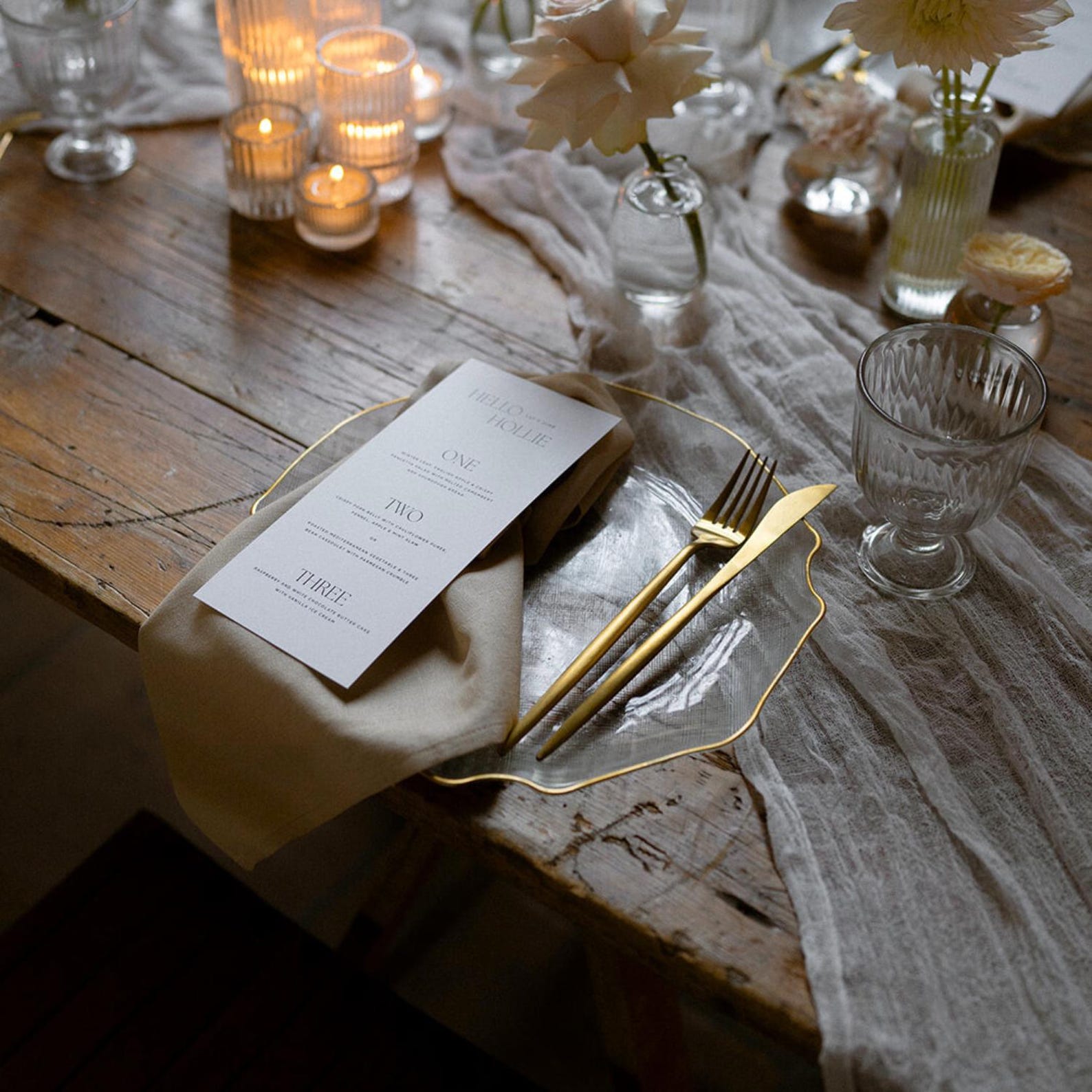London Gold Stainless Steel Cutlery Sets x16/24 pieces