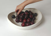 Modern white extra large artistic centerpiece