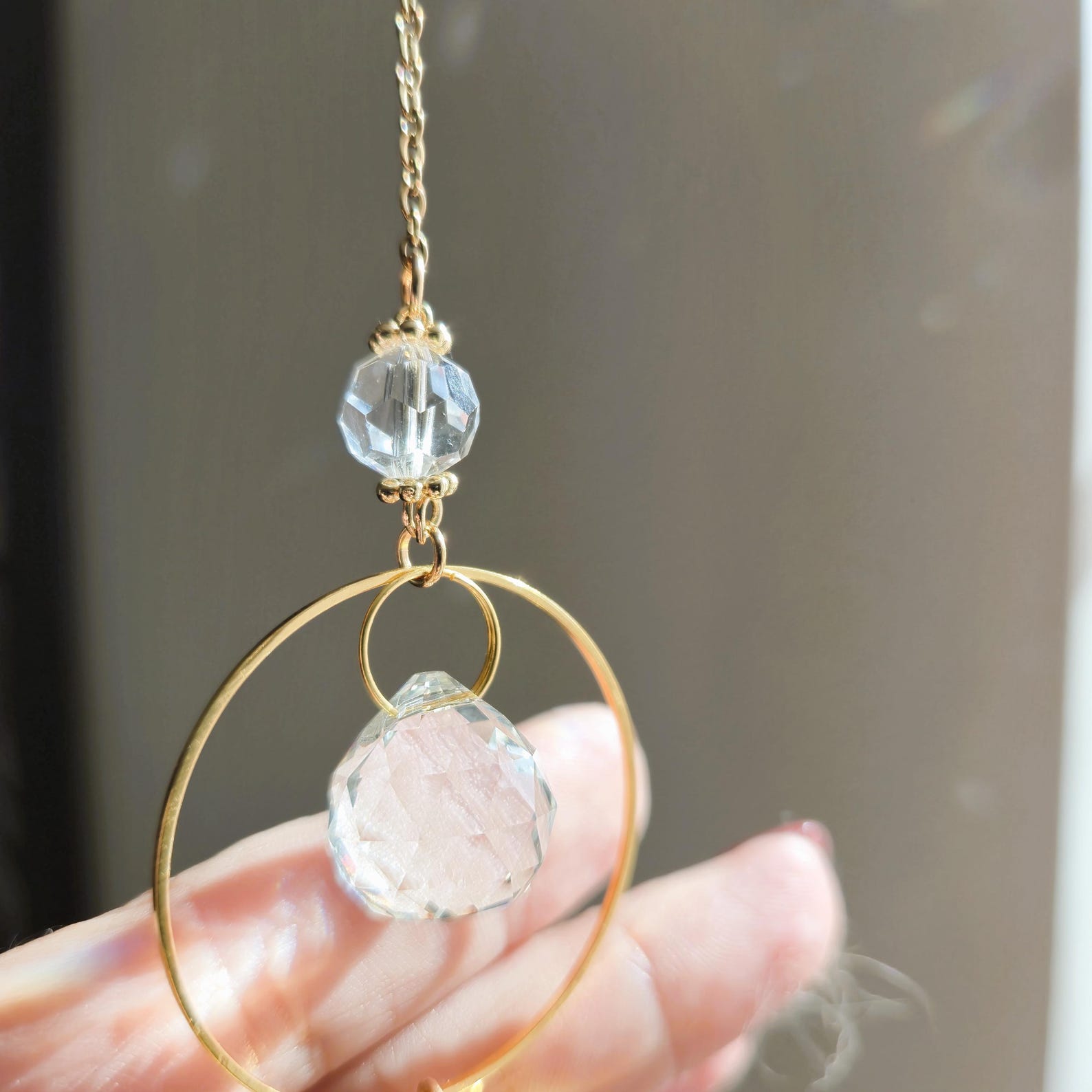 Suncatcher MEMORIES – Hanging Feng Shui Crystal