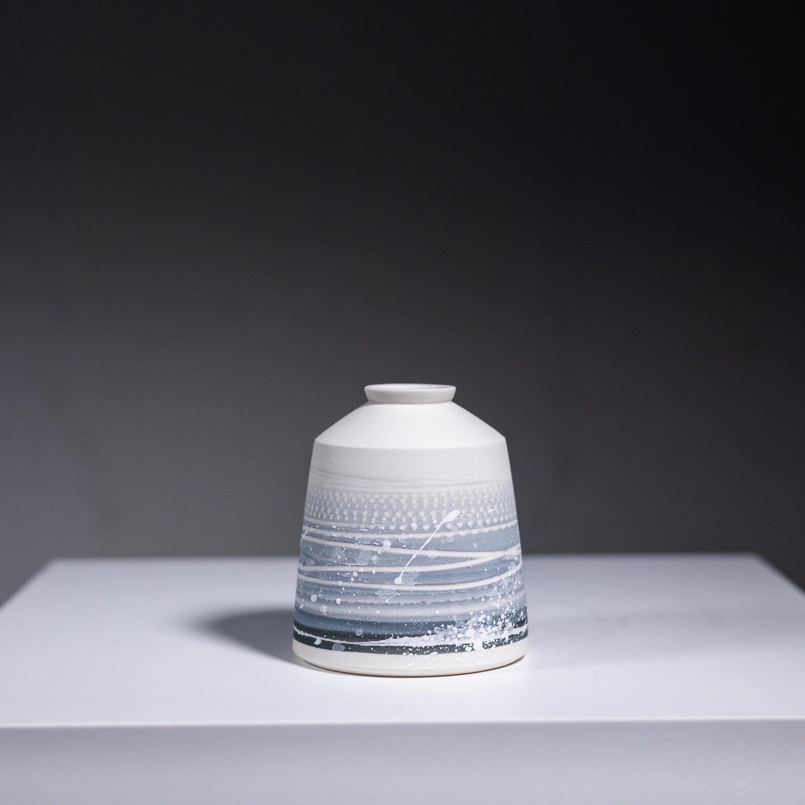 Handcrafted Porcelain Reed Diffuser | Winter Shore Design | Made by hand |
