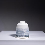 Handcrafted Porcelain Reed Diffuser | Winter Shore Design | Made by hand |