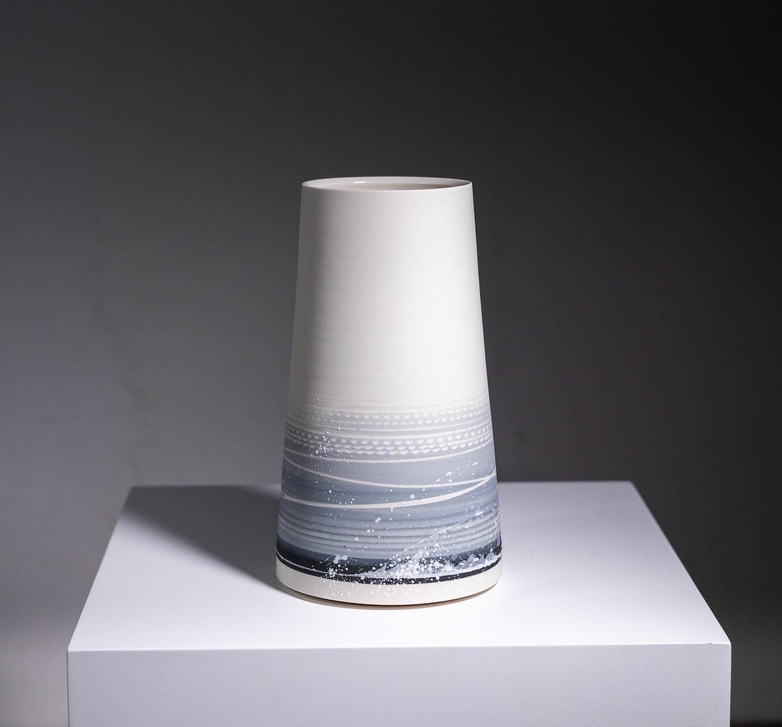 Handmade Porcelain Vase | Vase For Flowers | One of a kind |