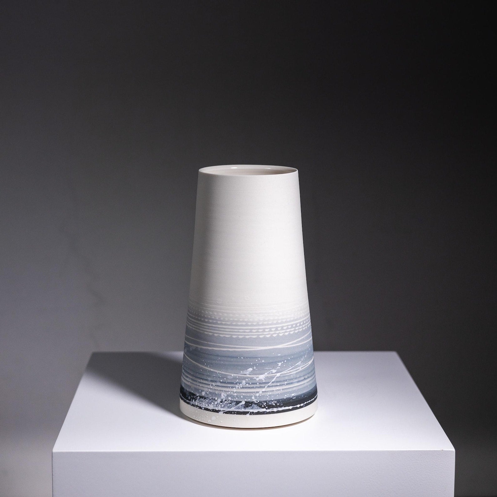 Handmade Porcelain Vase | Vase For Flowers | One of a kind |