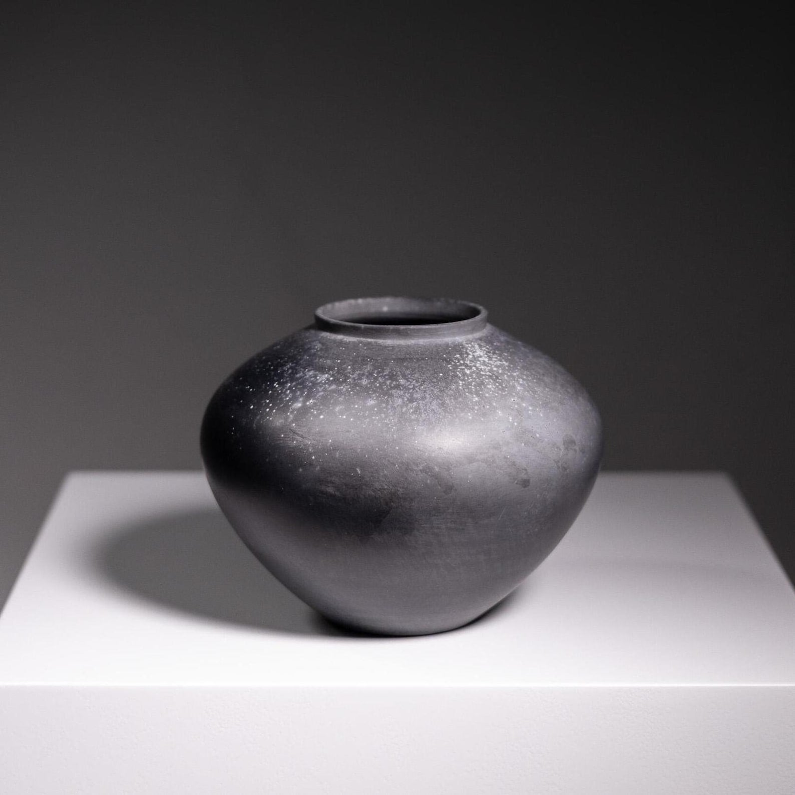 Smoke Fired Porcelain Vase | Handmade | One Of A Kind |