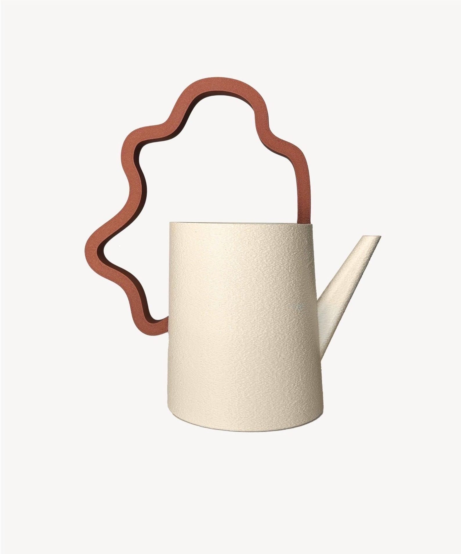 Ede | Beige | 3D Printed Mini Watering Can | Eco Friendly |