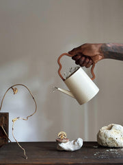 Ede | Beige | 3D Printed Mini Watering Can | Eco Friendly |