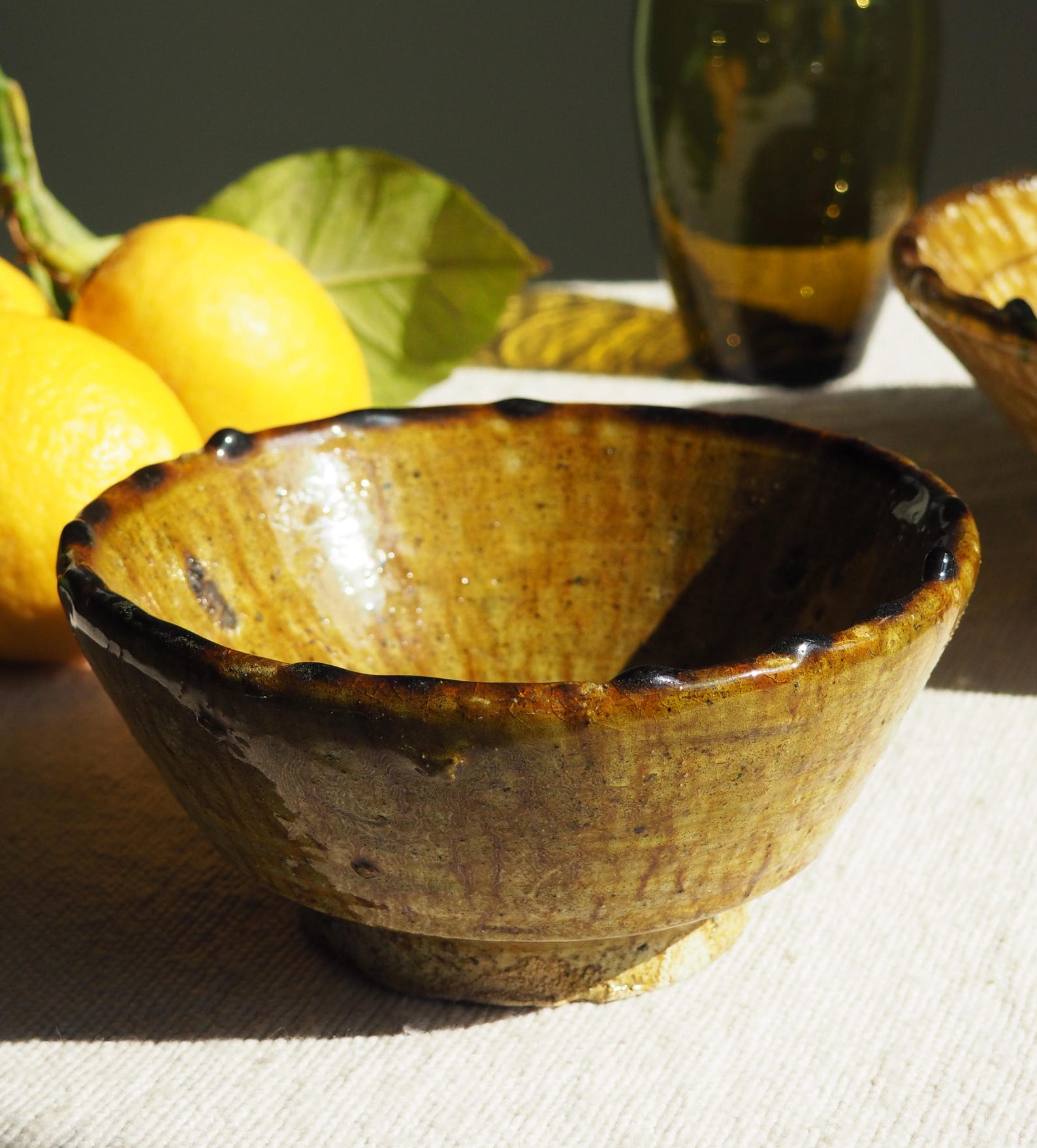 Handmade Moroccan Ikebana Bowl