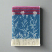 Thistle Wool Throw | Woven Blanket made from Pure Wool |