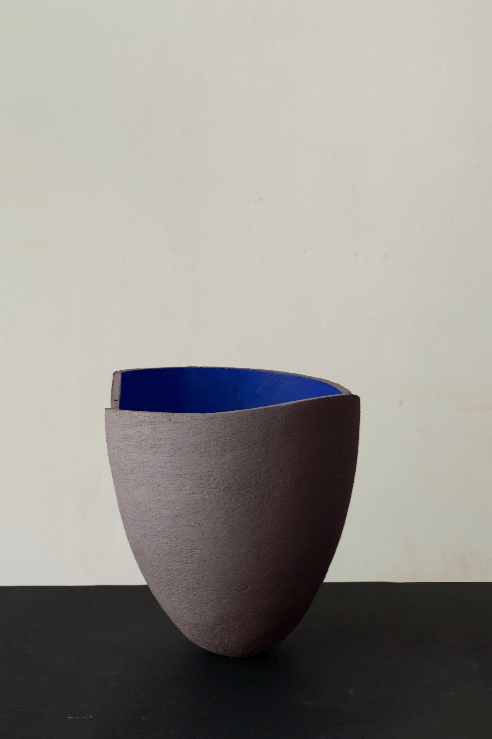 Contemporary Orange Ceramic Vase