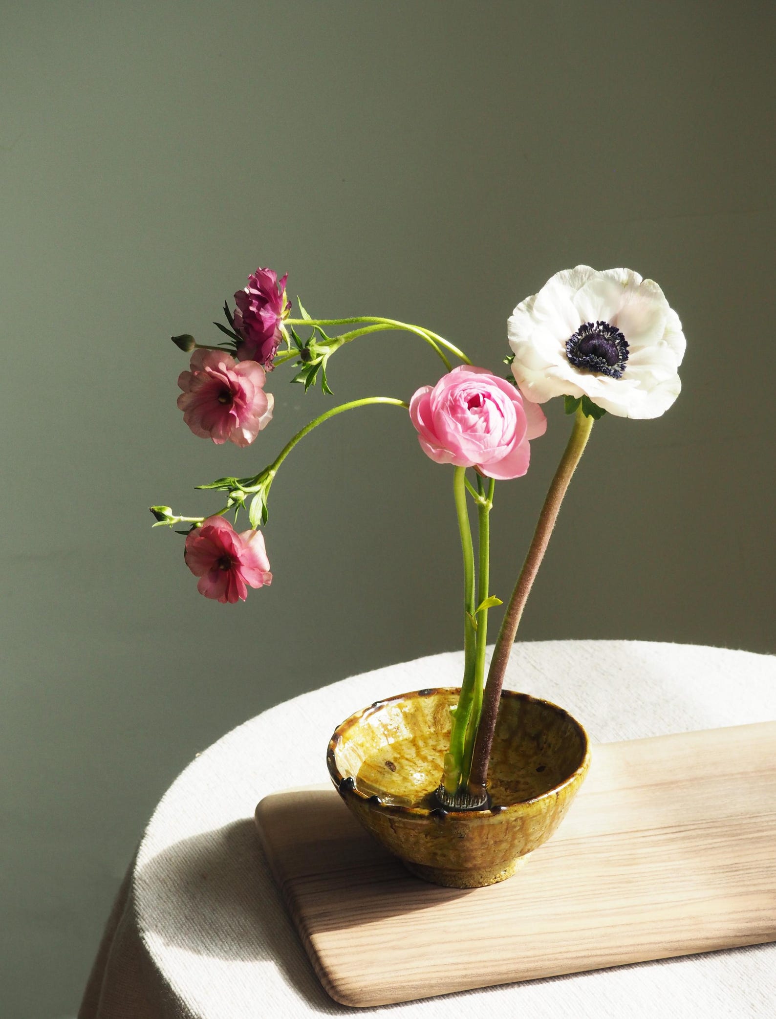 Handmade Moroccan Ikebana Bowl