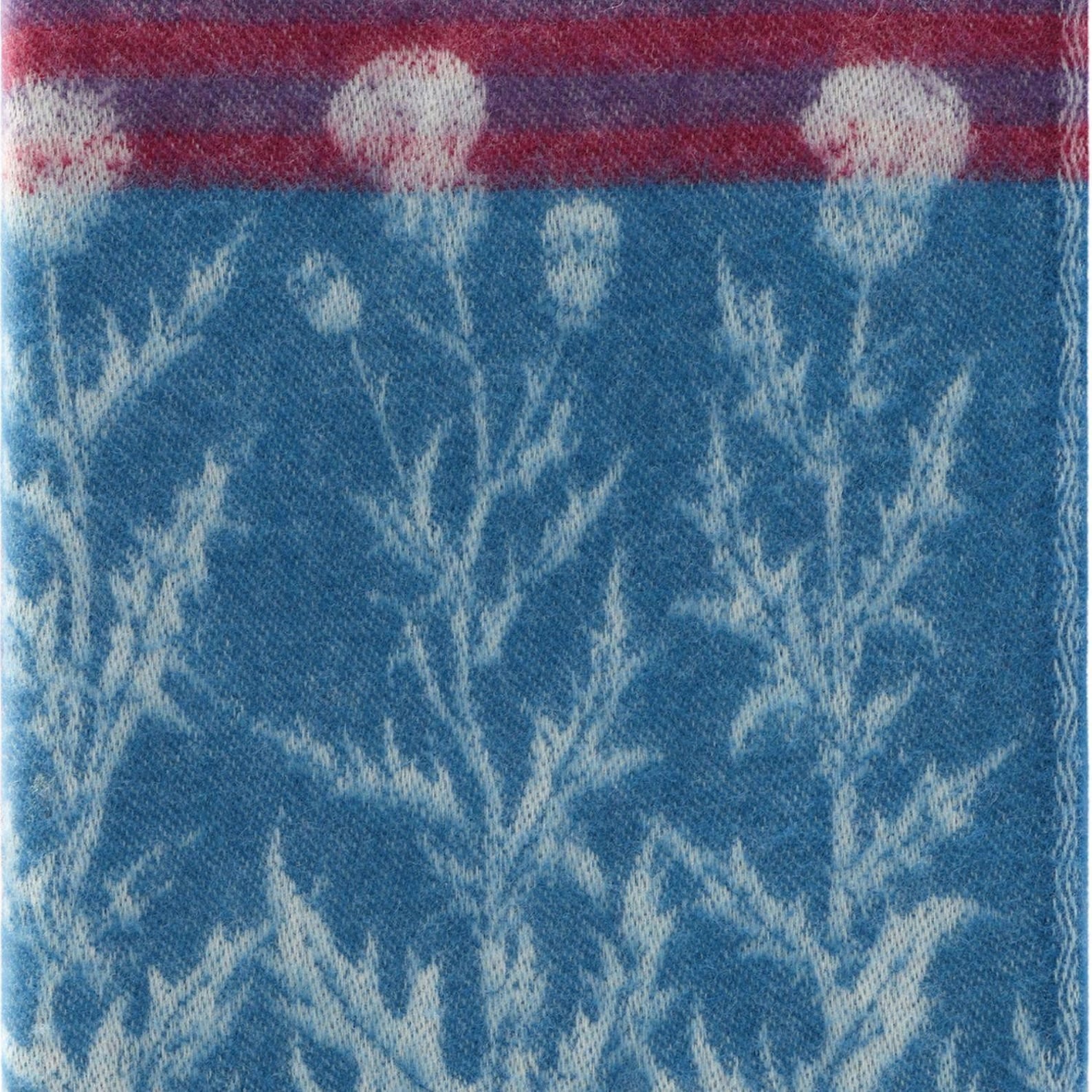 Thistle Wool Throw | Woven Blanket made from Pure Wool |