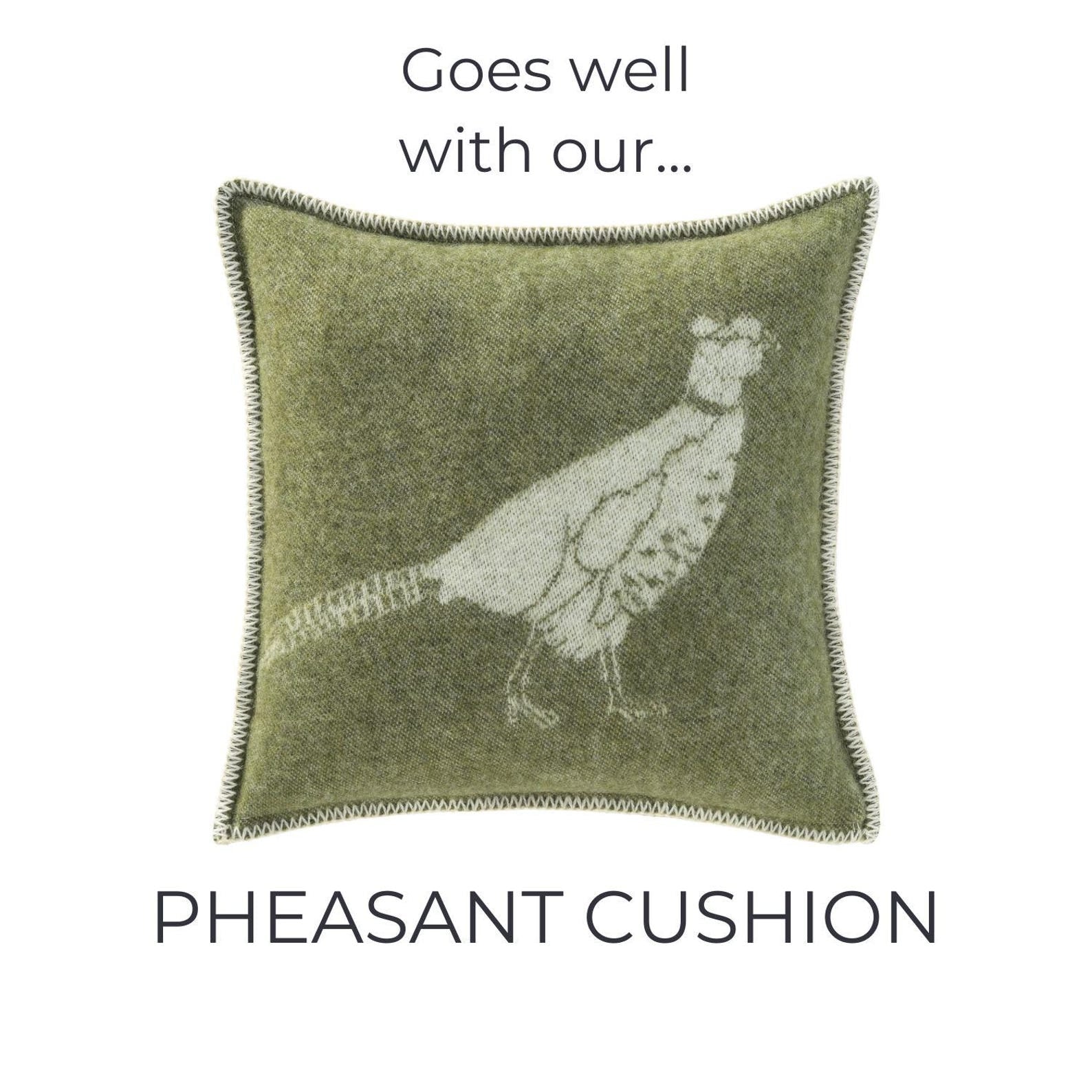 Country Wool Throw | Woven Blanket made from Pure Wool |