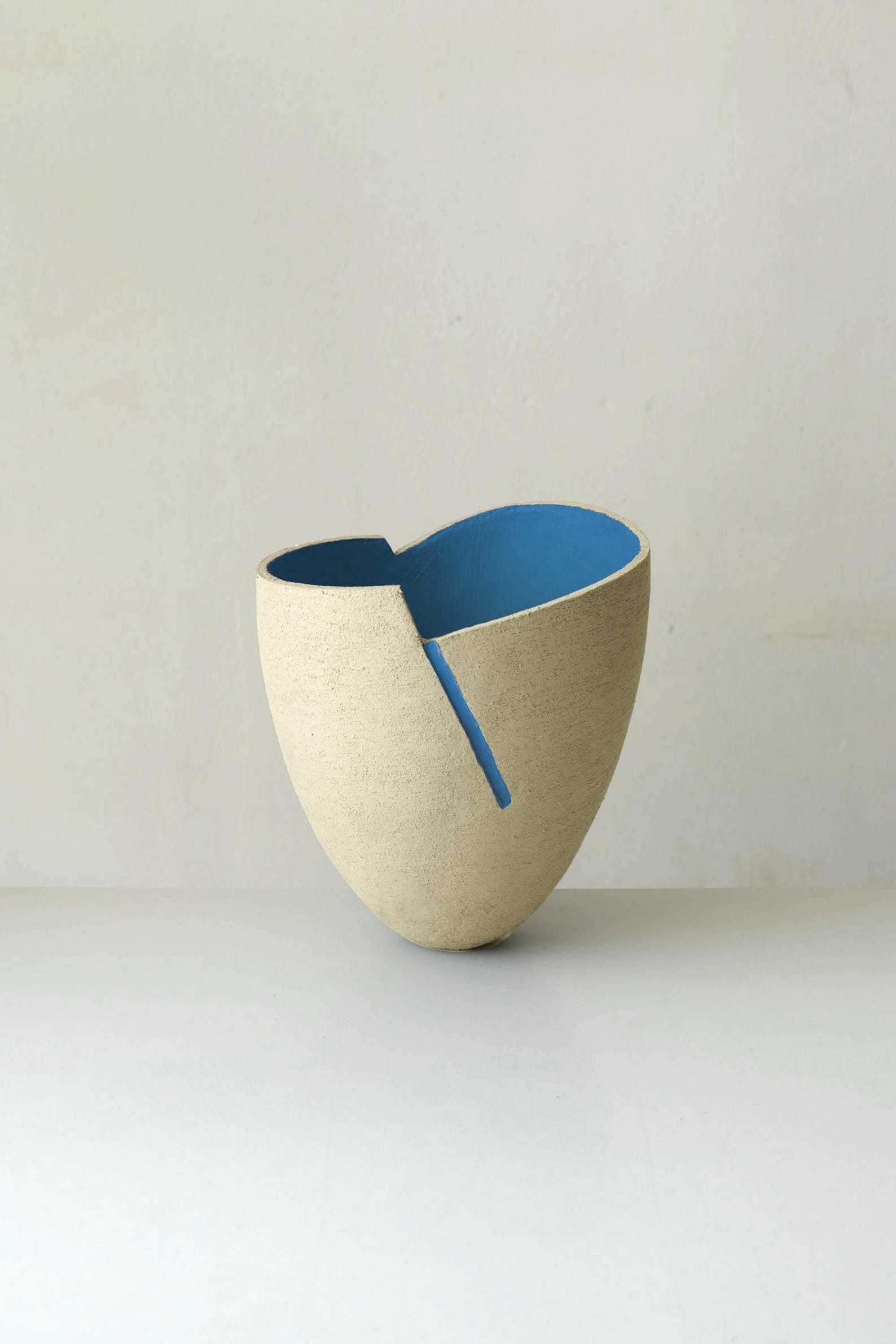 Contemporary Orange Ceramic Vase
