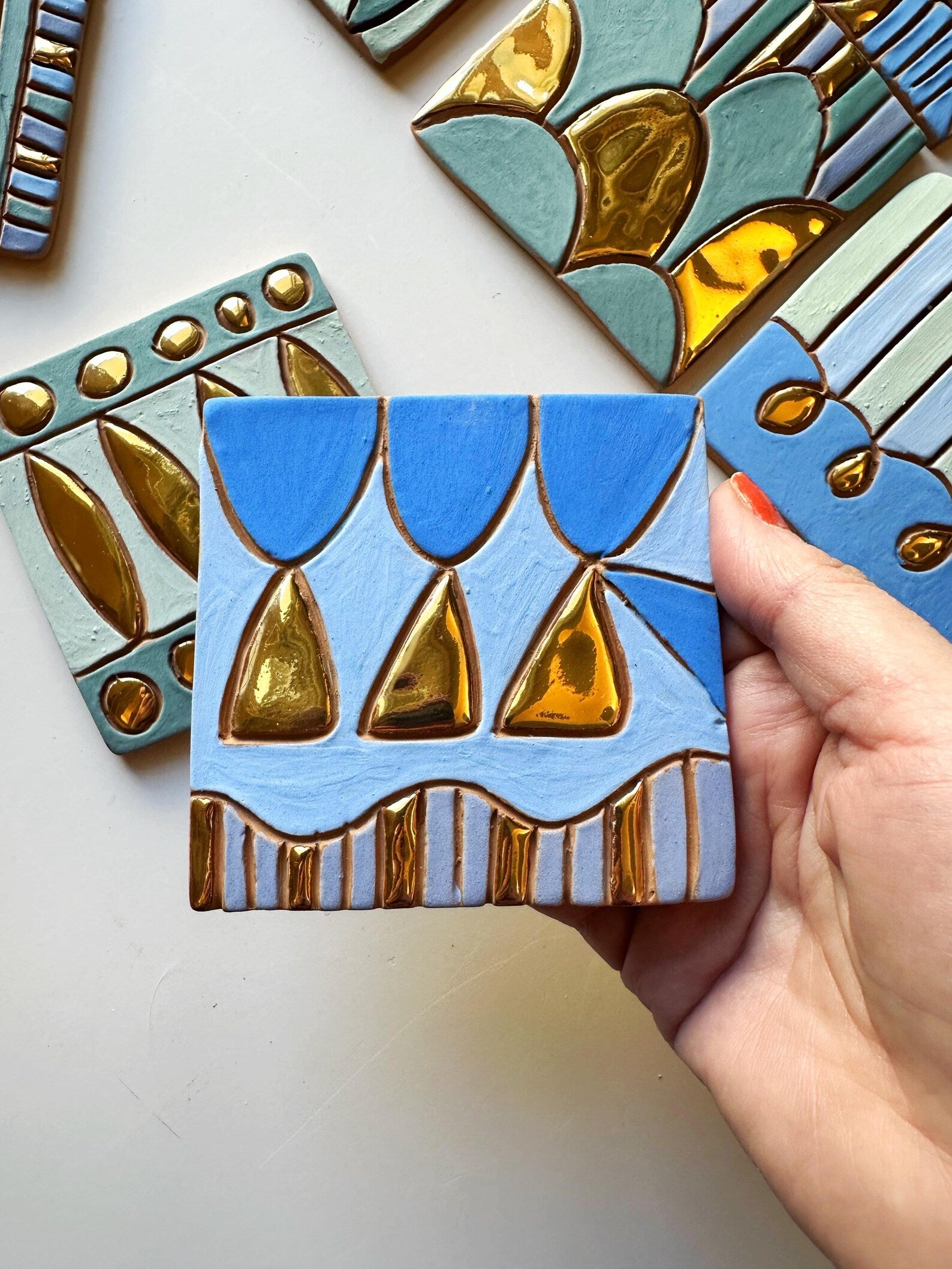 Aegean Festival Tile