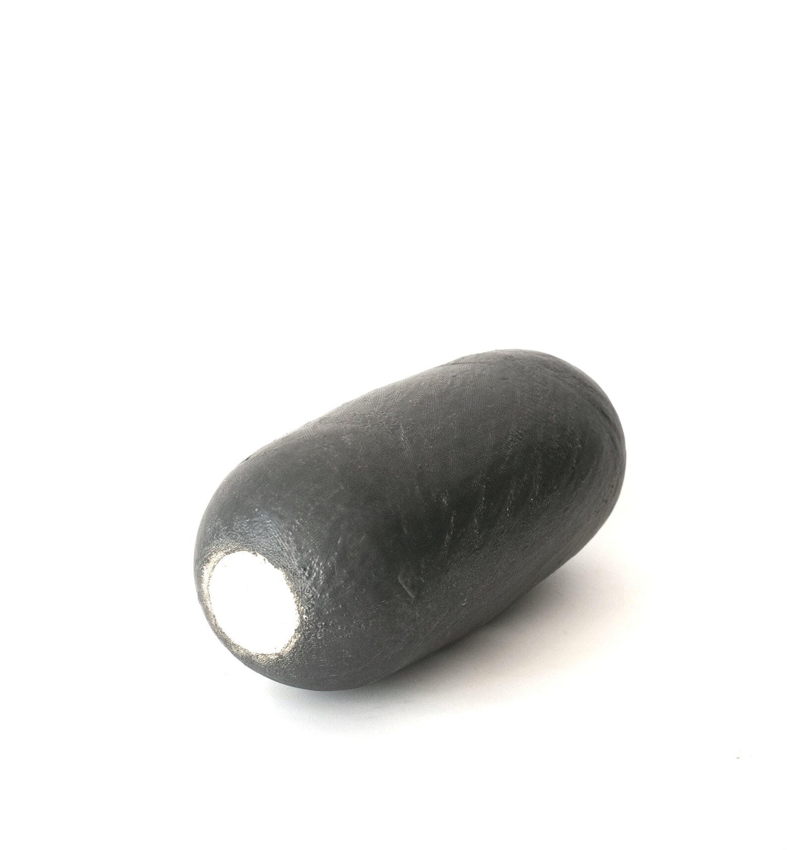 Extra-large black ceramic vase | Tall narrow vase