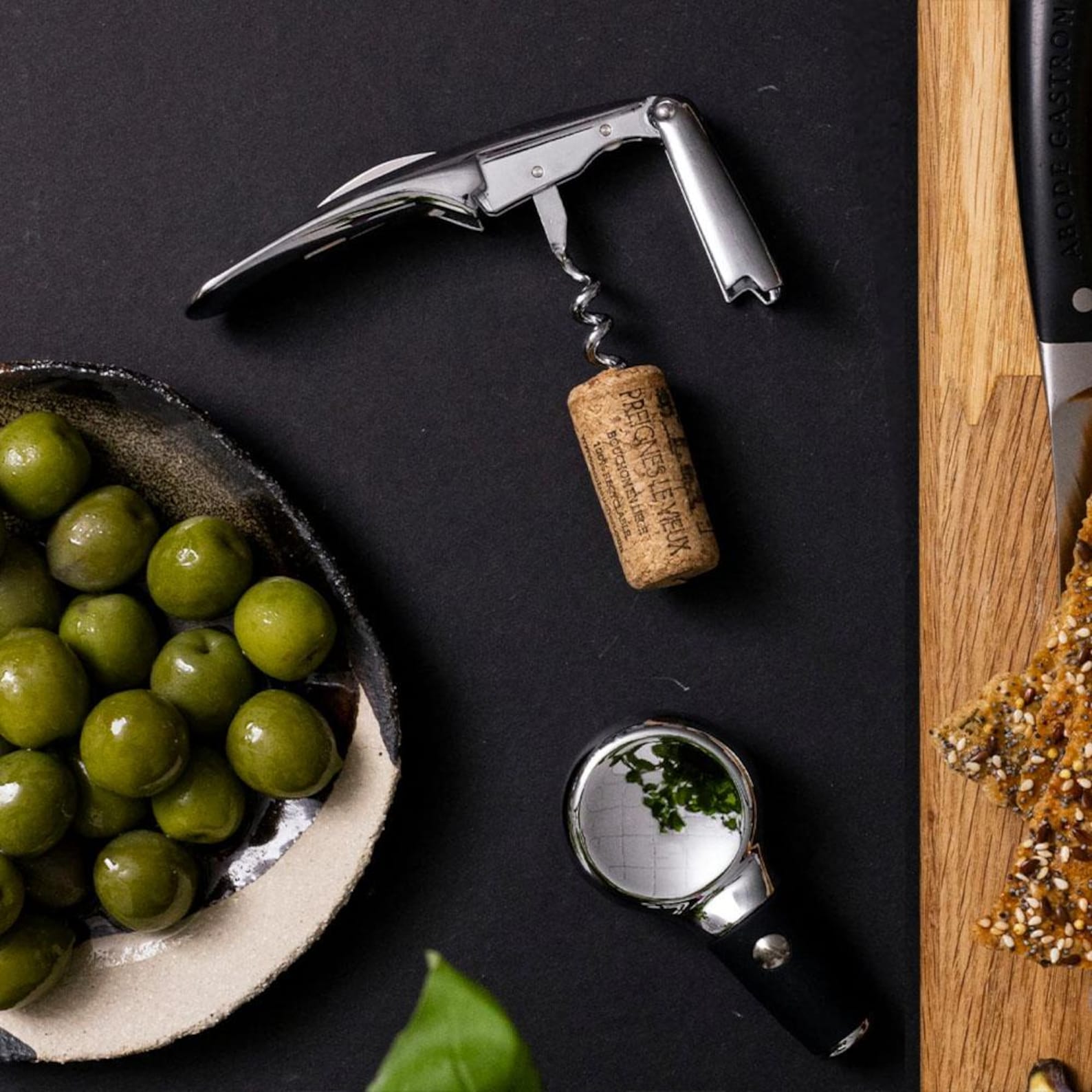 Abode Gastronomy Corkscrew Set –Waiter’s Corkscrew Gift Set