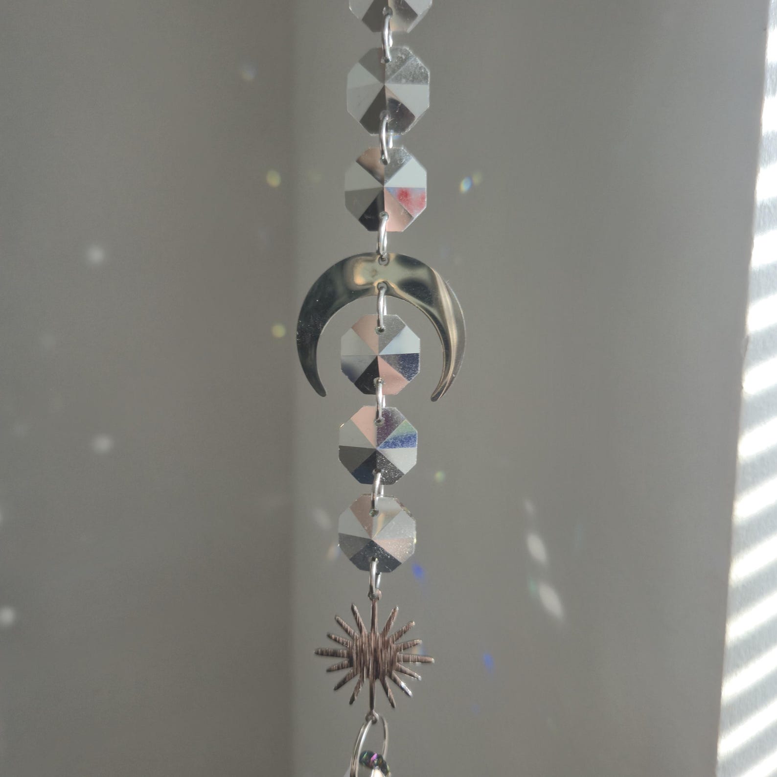 Crystal Suncatcher Prism - Multicolor - Large Suncatcher