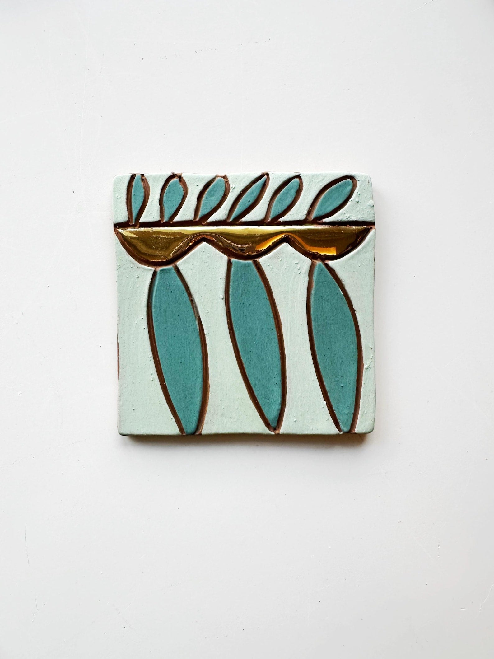 Olive Drop Tile