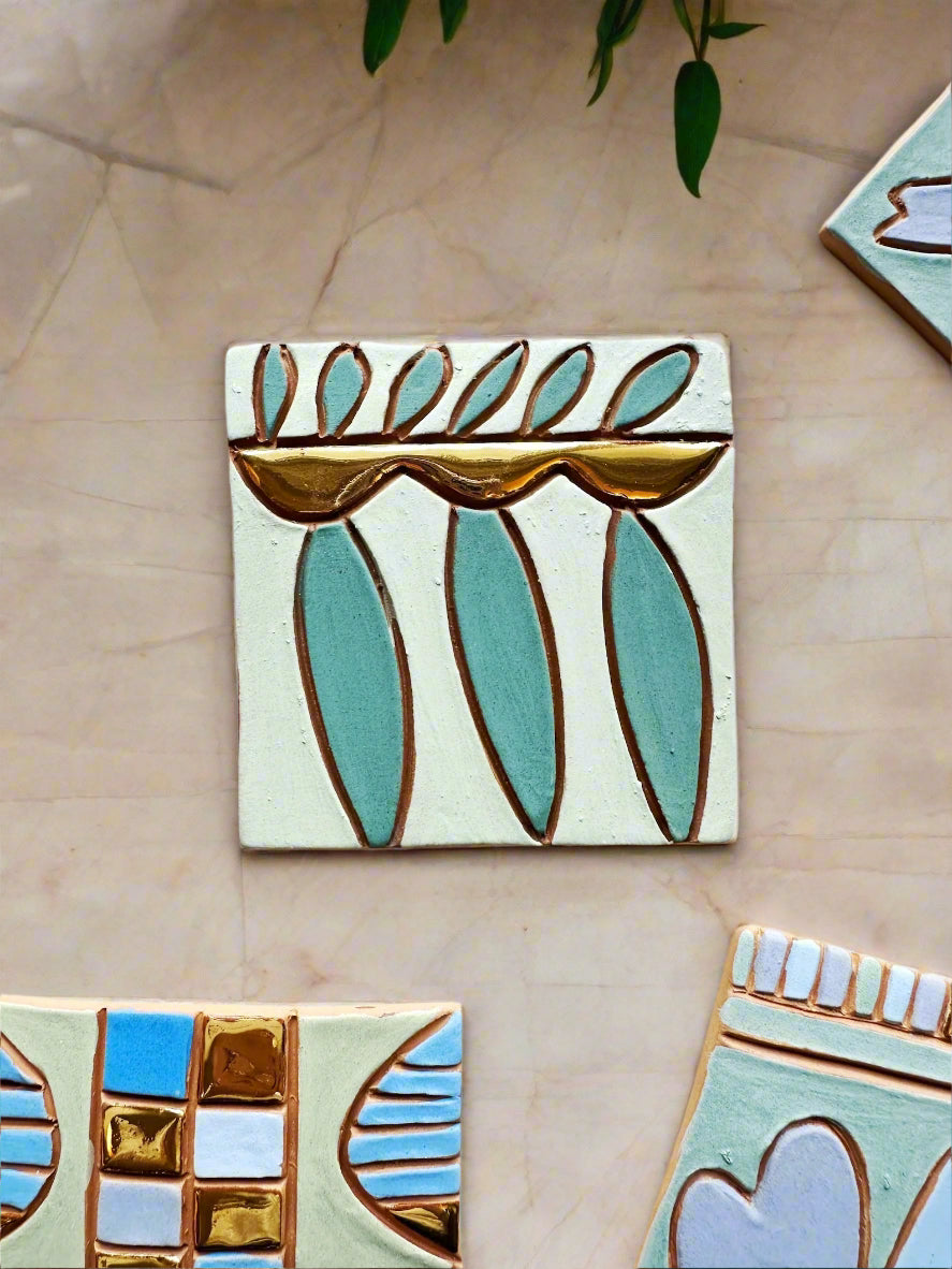 Olive Drop Tile