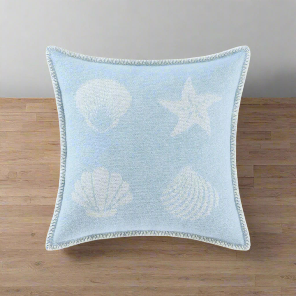 Seashells Cushion Cover | Woven from Pure Wool |