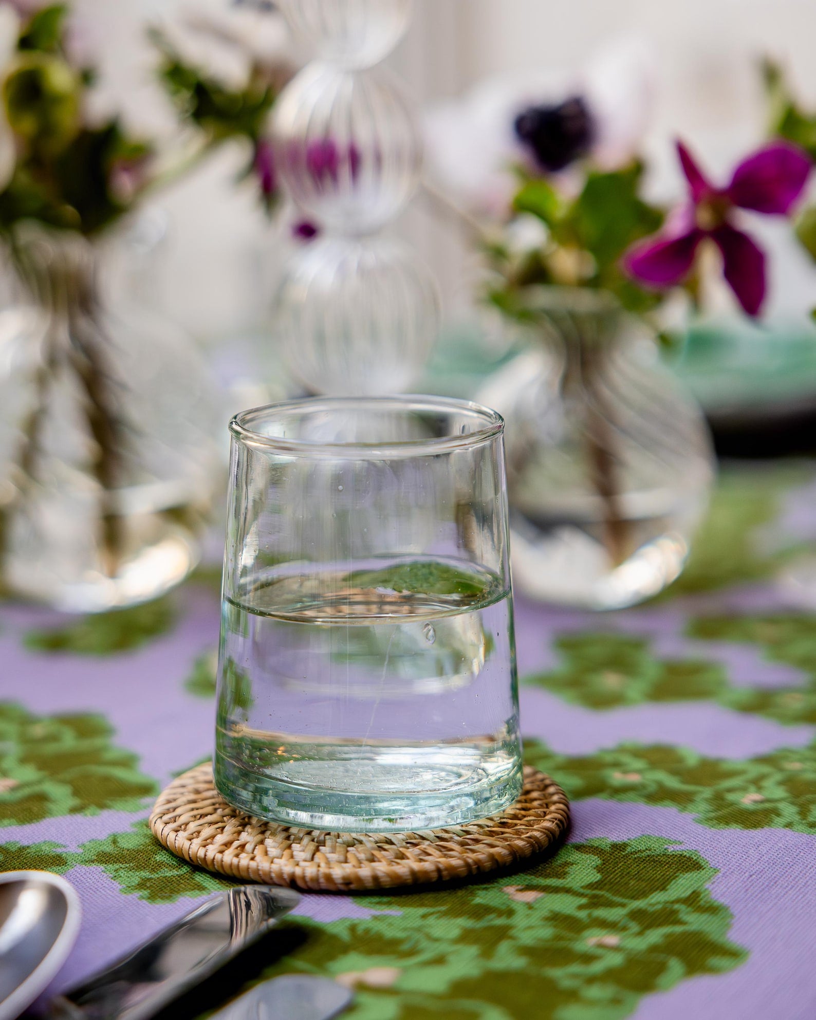 Recycled Moroccan Clear Highball Glass