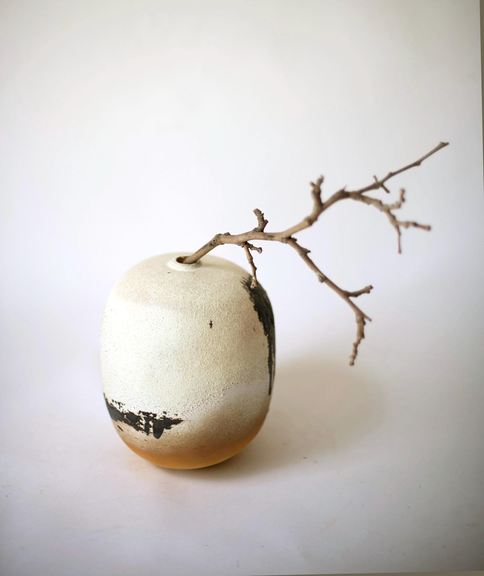 Japanese style vase for Zen decoration