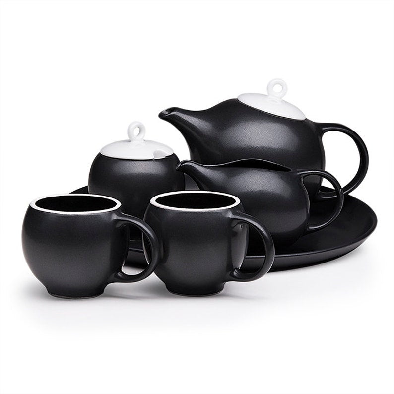 Creamer And Sugar Set | Sugar Bowl With Lid