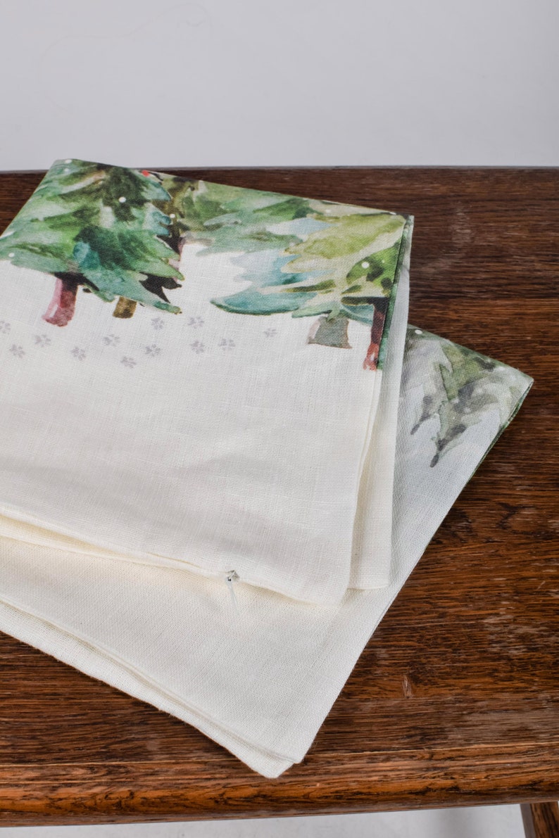 Paws in the Snow Cushion Cover
