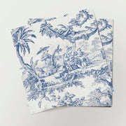 Toile de Jouy napkins set of 6 | 100% linen