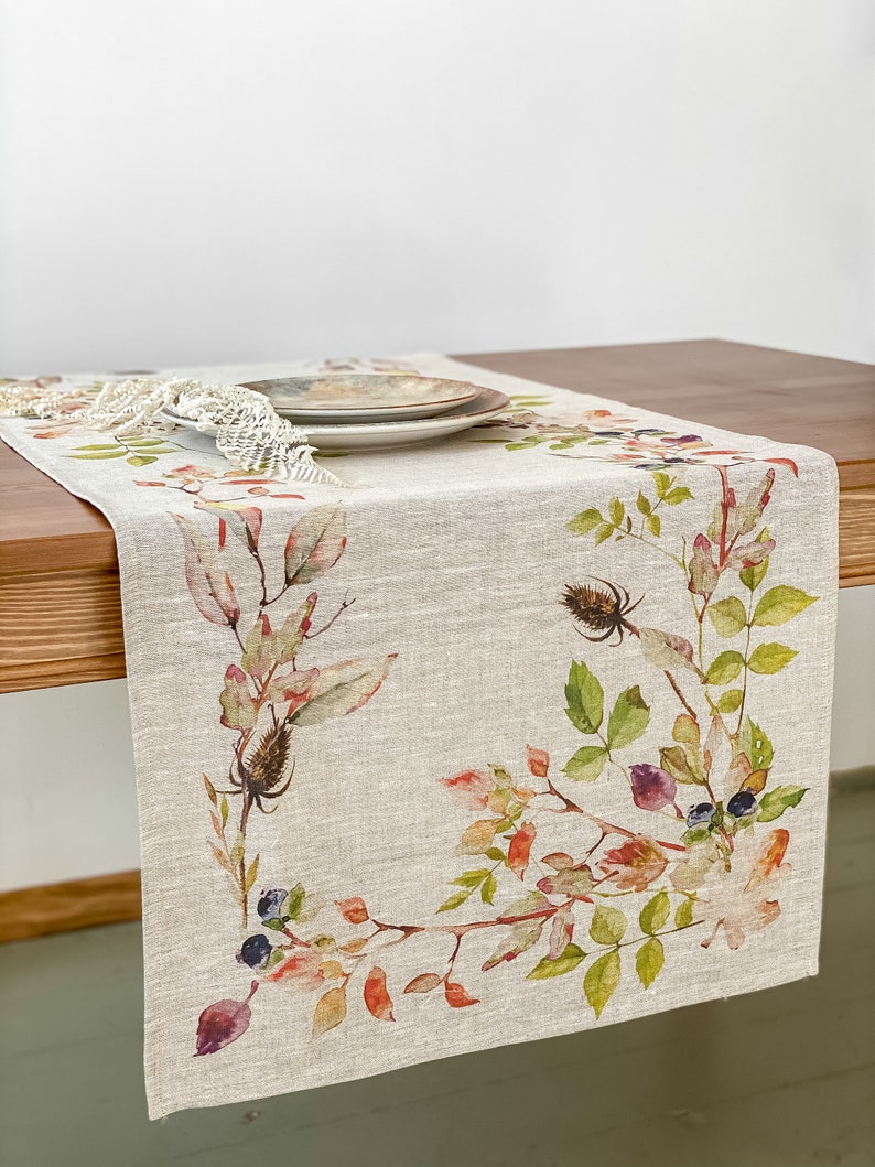 Thanksgiving table runner | Handmade