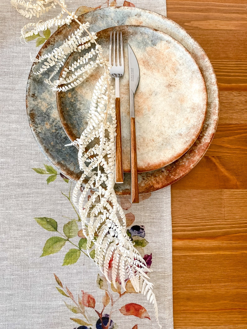 Thanksgiving table runner | Handmade