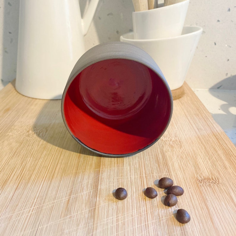 Handmade Ceramic Tumbler Pottery Coffee Cup