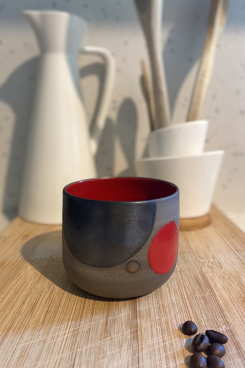 Handmade Ceramic Tumbler Pottery Coffee Cup