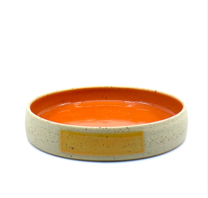 Handmade Serving Decorative Bowl - Rustic Stoneware