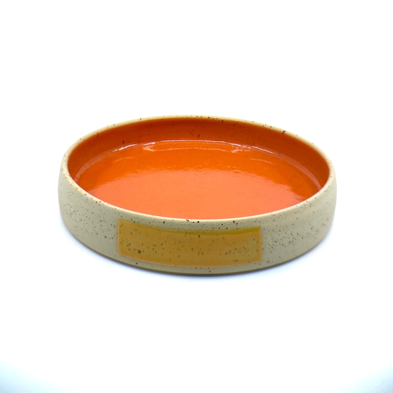 Handmade Serving Decorative Bowl - Rustic Stoneware