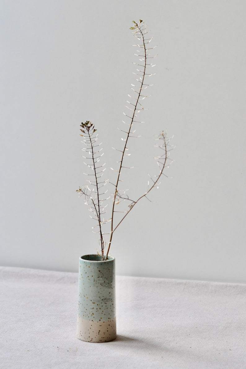 Ceramic Vase Handmade | Speckled Vase - 2 vases