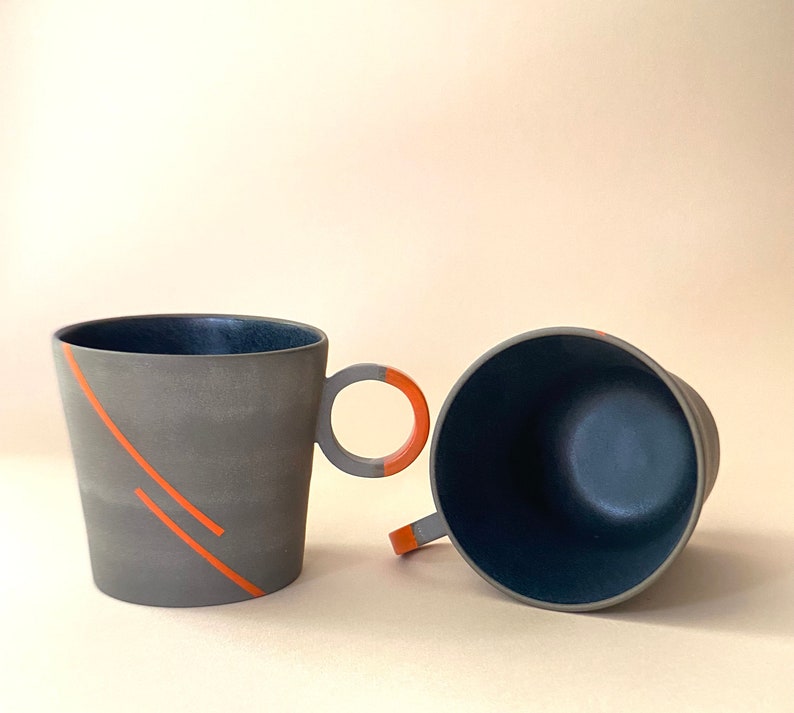 Artistic Pottery Mug for Art Lovers - Single