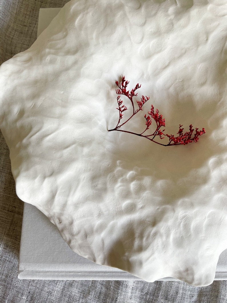 Porcelain decorative bowl, coffee table centrepiece