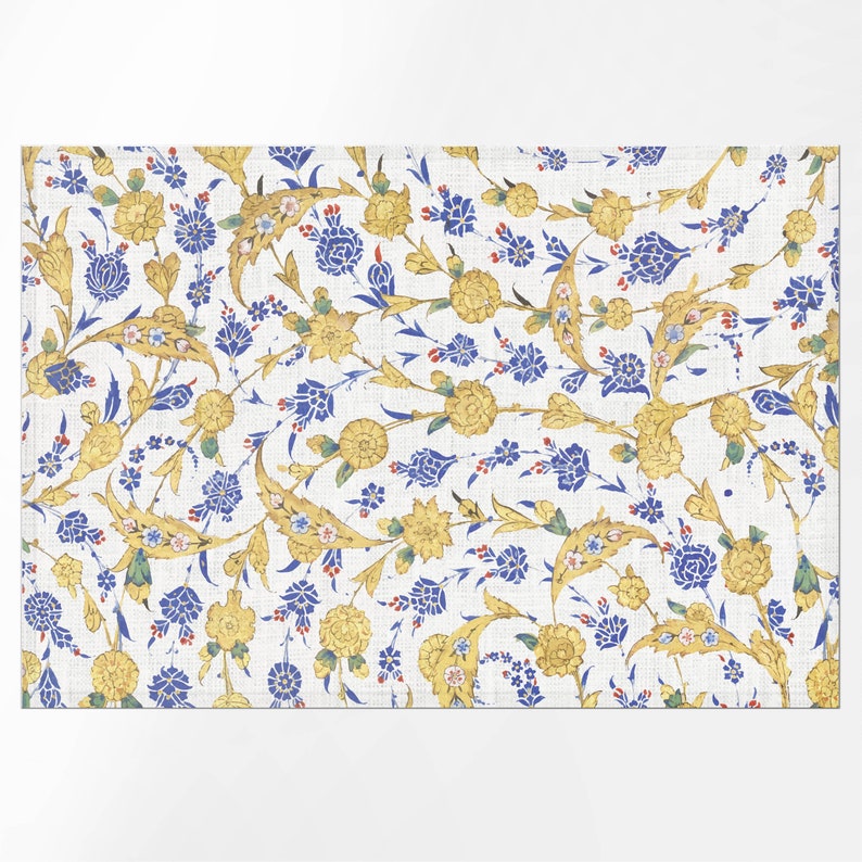 Arabic Calligraphy Placemats | 100% Linen (6 Placemats)