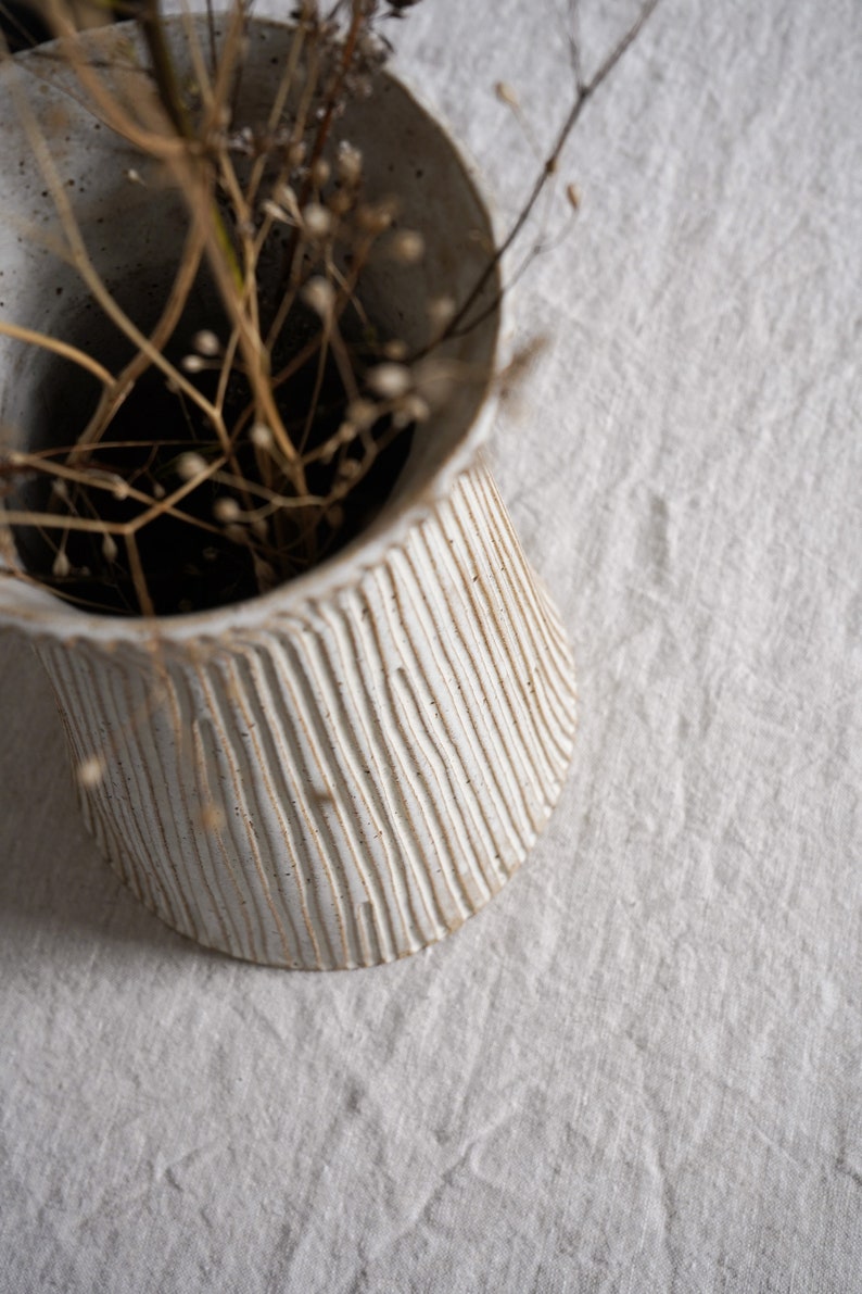 Chestnut Vase, toasted glaze, decorative, handmade pottery