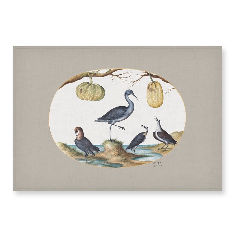 Joris Hoefnagel Placement Set | 100% Linen (6 Placemats)