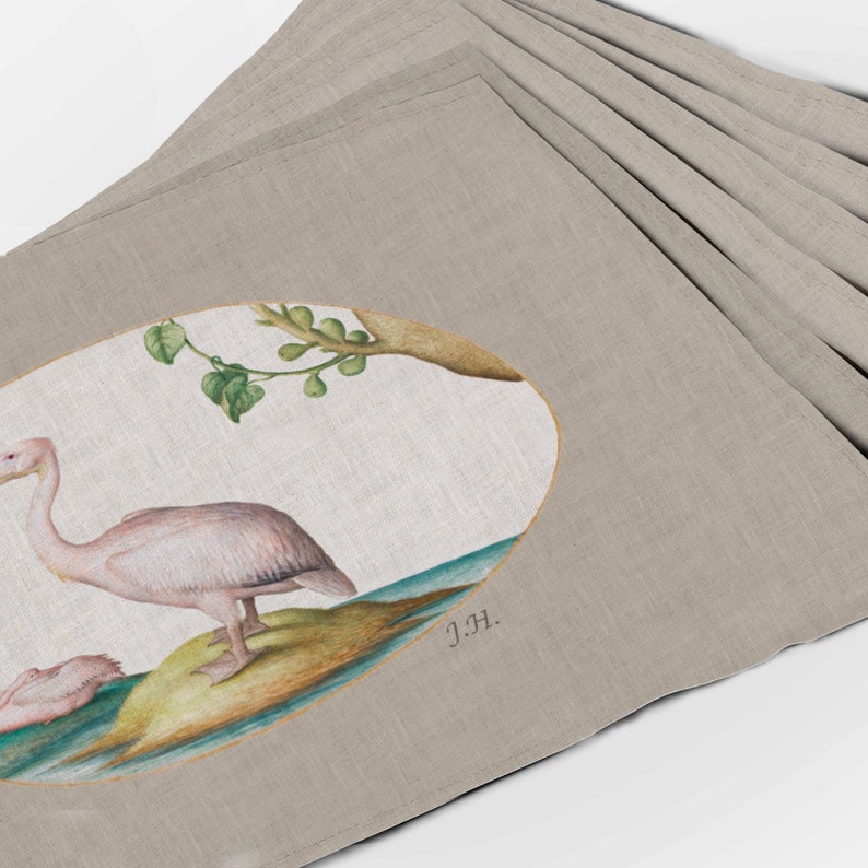 Joris Hoefnagel Placement Set | 100% Linen (6 Placemats)