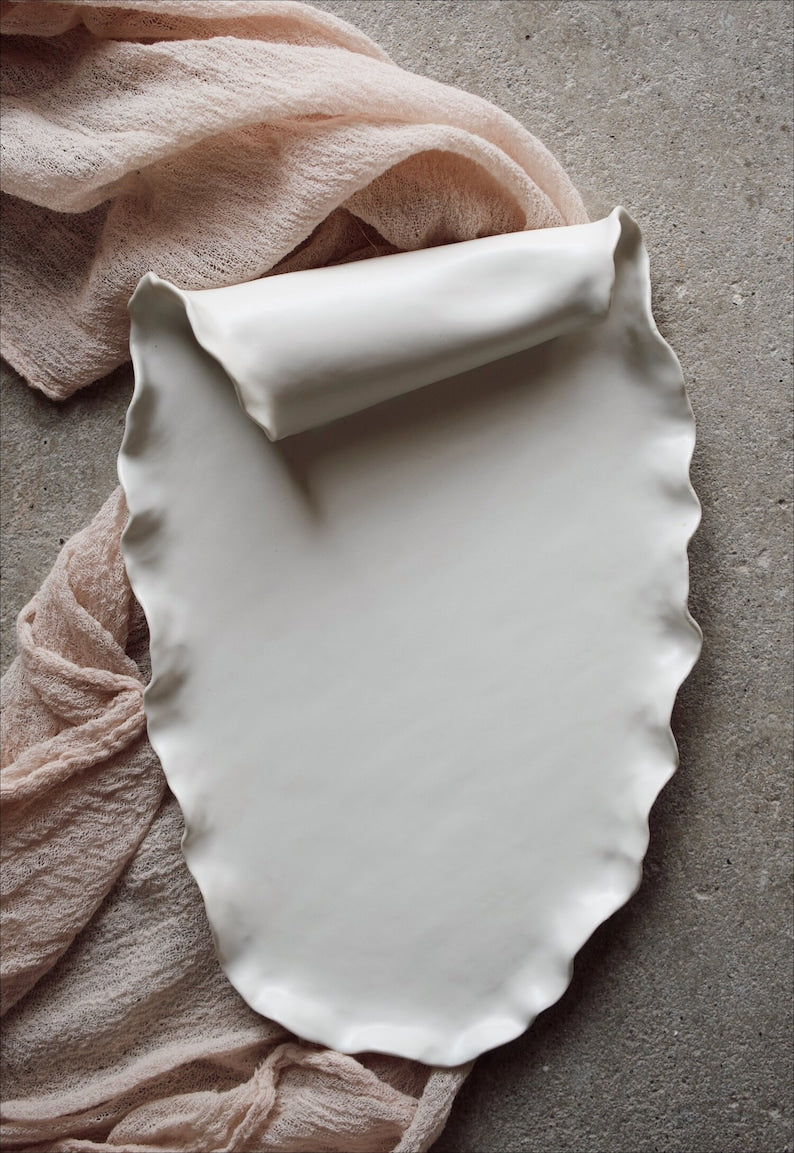 Ebba Porcelain Serving Platter