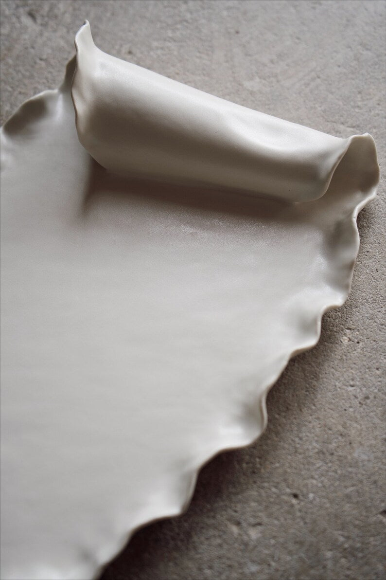Ebba Porcelain Serving Platter