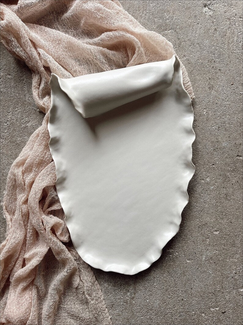 Ebba Porcelain Serving Platter