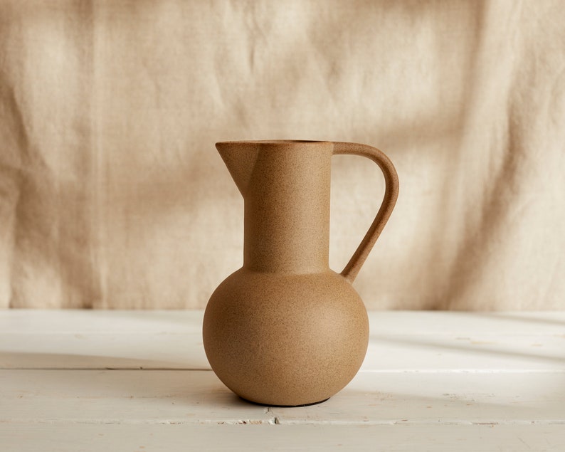 Ember Decorative Ceramic Vases-Ceramic Jug
