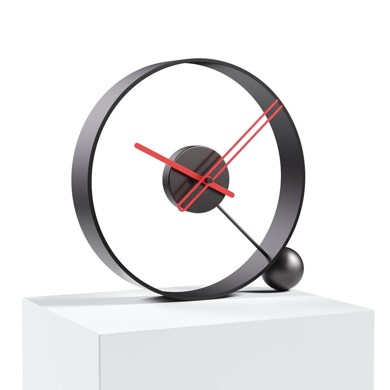Modern Luxury Table Clock | ENDLESS BLACK