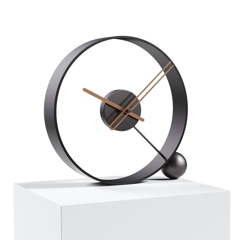 Modern Luxury Table Clock | ENDLESS BLACK